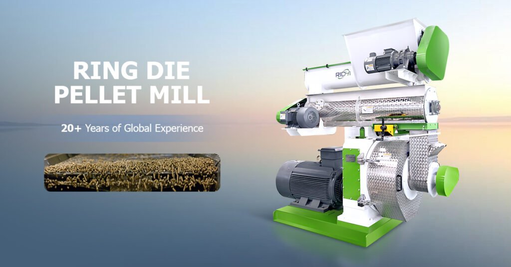 rice straw pellet machine
